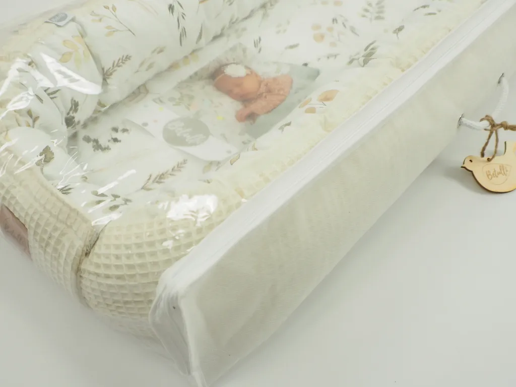 Babynestchen Waffel Natural Boho – Bild 4