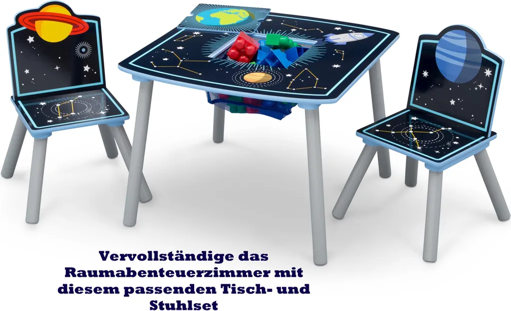 Delta Children Kinderzimmer Abentuer-Spielzeugschrank Mit Nylonfächern – Bild 5