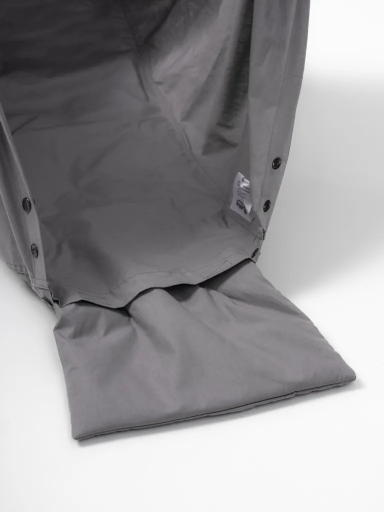 Federwiege Für Babys Inkl. Hängematte & Feder | Pflegeleicht | Anthrazit – Bild 7