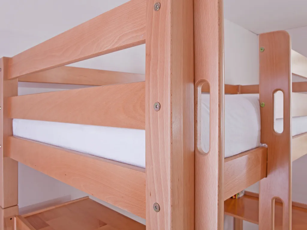 Relita Hochbett TOLI Buche Massiv Weiß Lackiert BH1021117-B90 – Bild 11