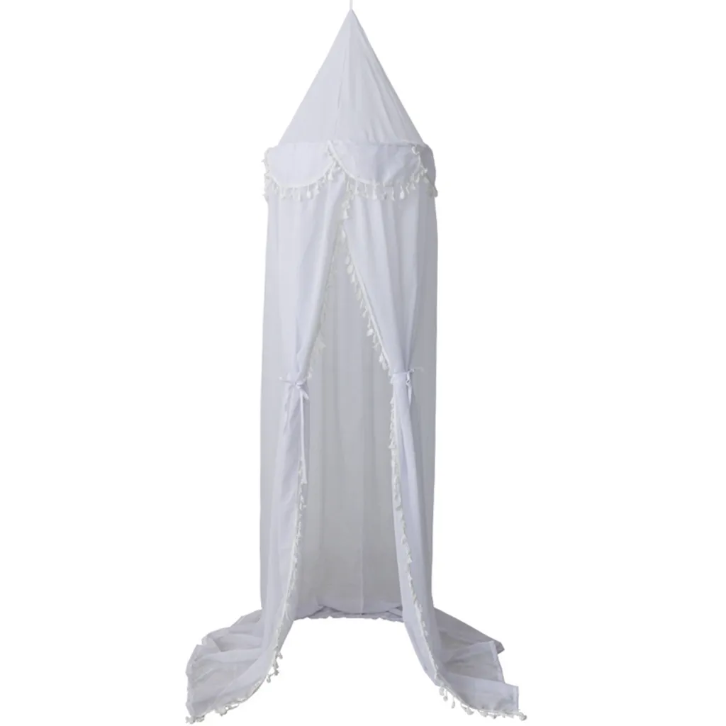 Kuppel Prinzessin Bett Baldachin Betthimmel Moskitonetz Kinder Insektenschutz Spielzelte Dekoration Für Kinderzimmer, Höhe 240cm – Bild 4