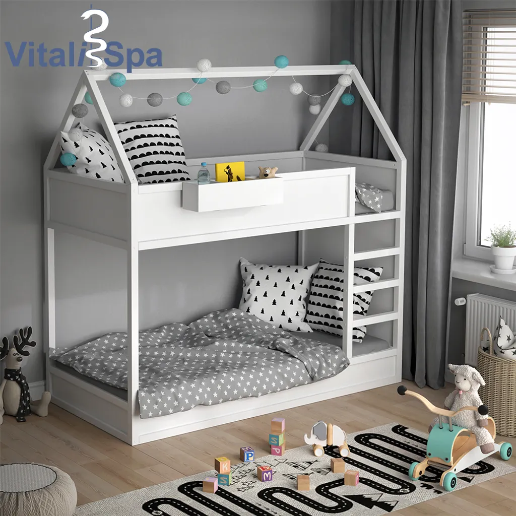 VitaliSpa Hängeral Für Kinderbett Hochbett Einhängeregal Zubehör Regal Ablage – Bild 4