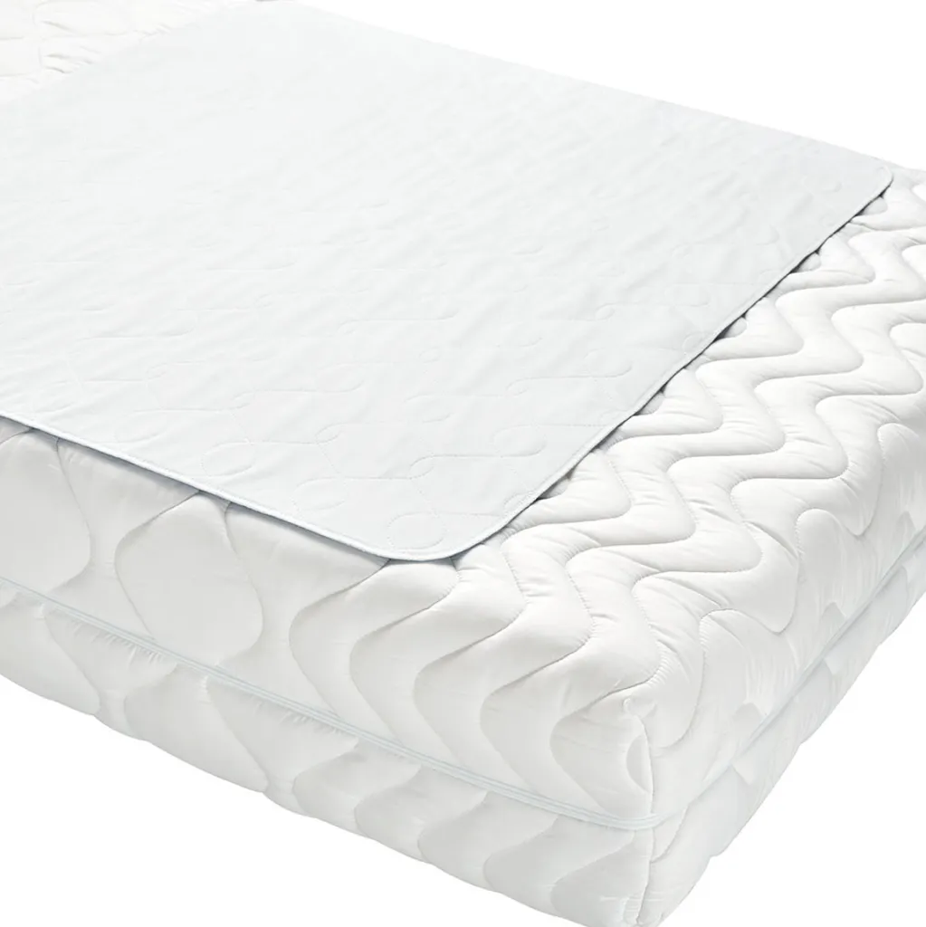 PFLEGE POINT® Inkontinenz-Mehrwegunterlage Betteinlage Blau-weiß 75 X 85 Cm – Bild 5