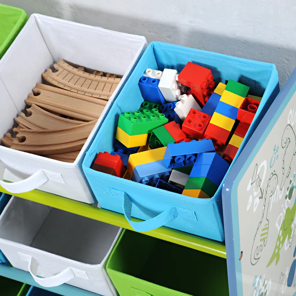 Kesper Kinderaufbewahrungsregal Mit Textilkörben Motiv: "Dino" 1772513 – Bild 4