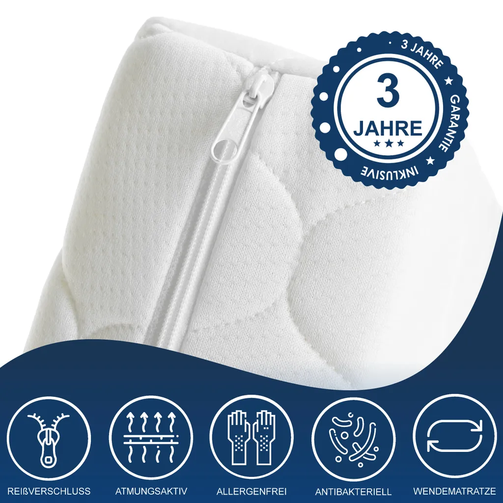 Kindermatratze ERIS 80 X 160 Cm – Bild 4