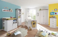 Wickelkommode Wickeltisch Wickelregal Wickelschrank Wickelauflage "Lebbie I"