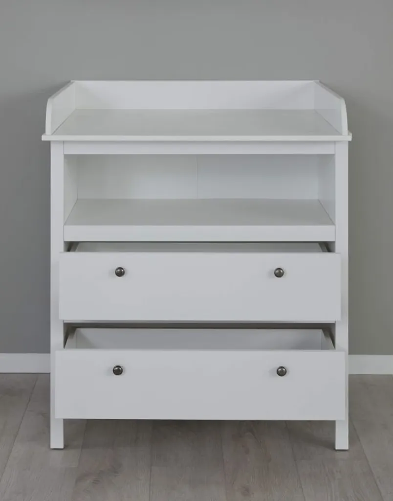 Trendteam Babyzimmer Wickelkommode Ole/Emma Weiß Melamin/WeißNachbildung 90 X 104 X 78 Cm – Bild 15