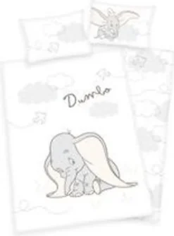 Disney Baby Bettwäsche Disney Dumbo 100 X 135 Cm 100% Baumwolle