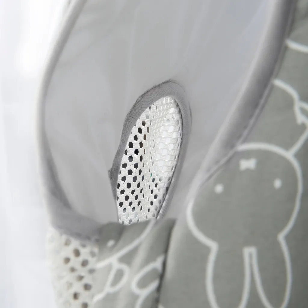 Roba Babyschlafsack Safe Asleep Easy Air 'miffy', 56/62, 100% Baumwolle – Bild 4