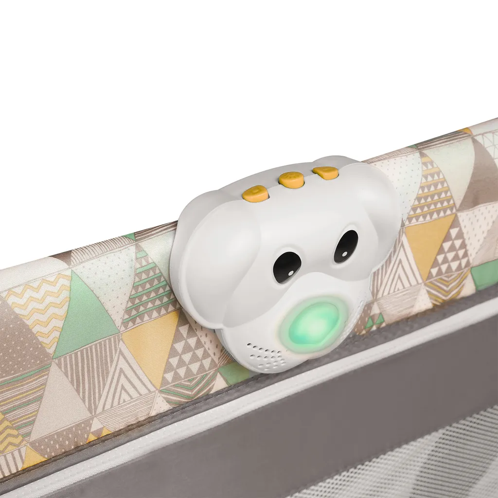 Lionelo Sven Plus In GELB Kinder Baby Reisebett Mit Wickeltisch Kinderbett Babybett Balachin Moskitonetz Urlaub Reise Laufstall Wickelauflage Spieluhr – Bild 13