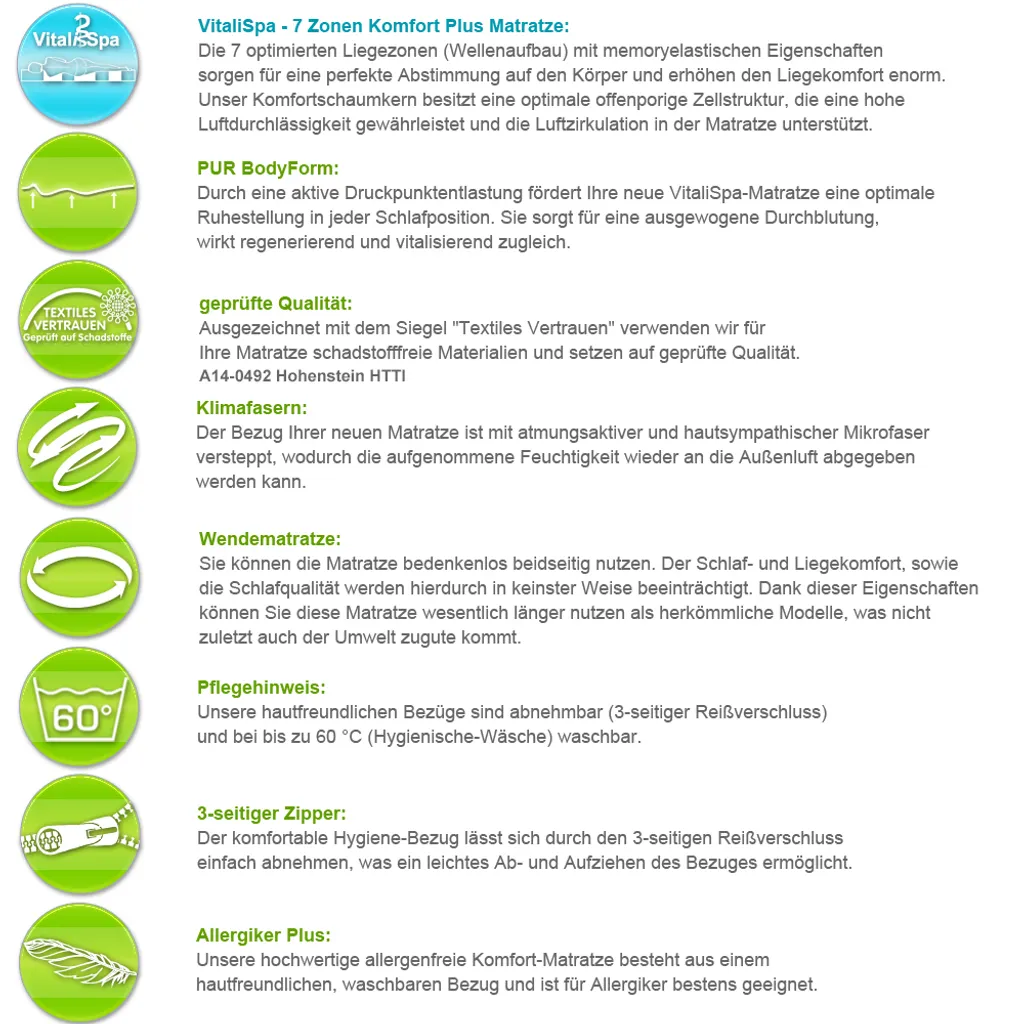 VITALISPA Kinderbett EVEREST Etagenbett Weiß Inkl. Matratzen Hochbett Spielbett Massiv Stockbett – Bild 7