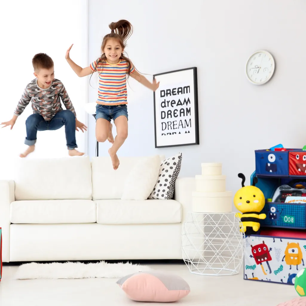 Relaxdays Kinderregal Mit Boxen Monster – Bild 3