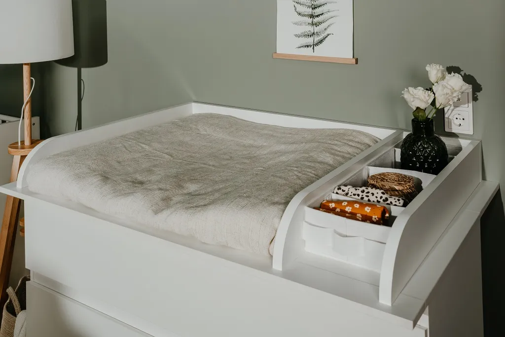 Wickelkommode Babyzimmer Image | Weiß – Bild 2