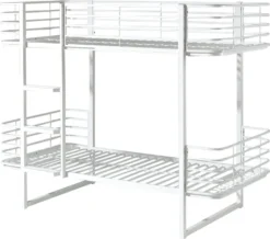 Vipack Etagenbett Metall Oscar Weiß