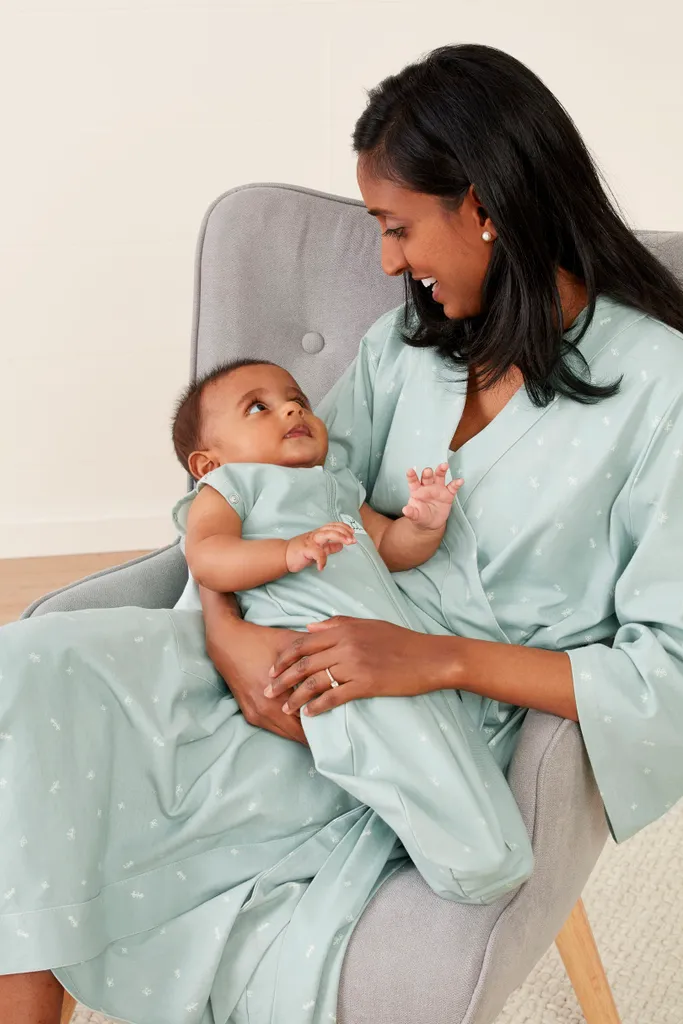 ErgoPouch Pucksack Baby 4 Jahreszeiten Für 3-6 Monate - Sage - TOG 1.0 - Babyschlafsack, Schlafsack – Bild 2