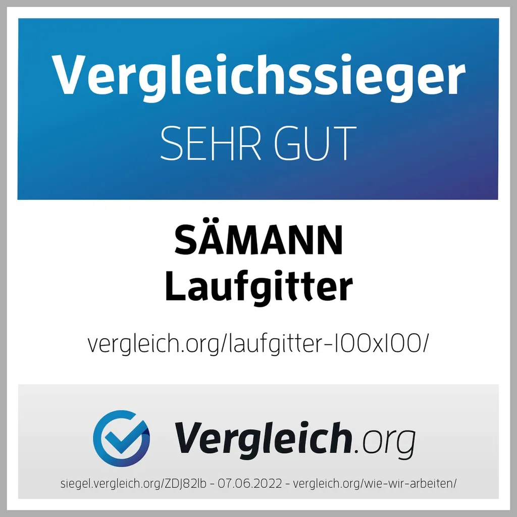 Sämann® Laufgitter Premium 75x100 Cm, Natur – Bild 7