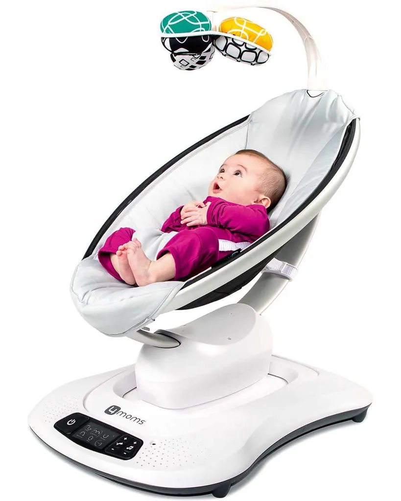 4moms Babywippe MamaRoo 4 3D Classic Grey – Bild 3