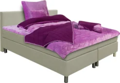 Dreamsoft Wende-Bettwäsche 135 X 200/80 X 80 Cm, Violet/Beere