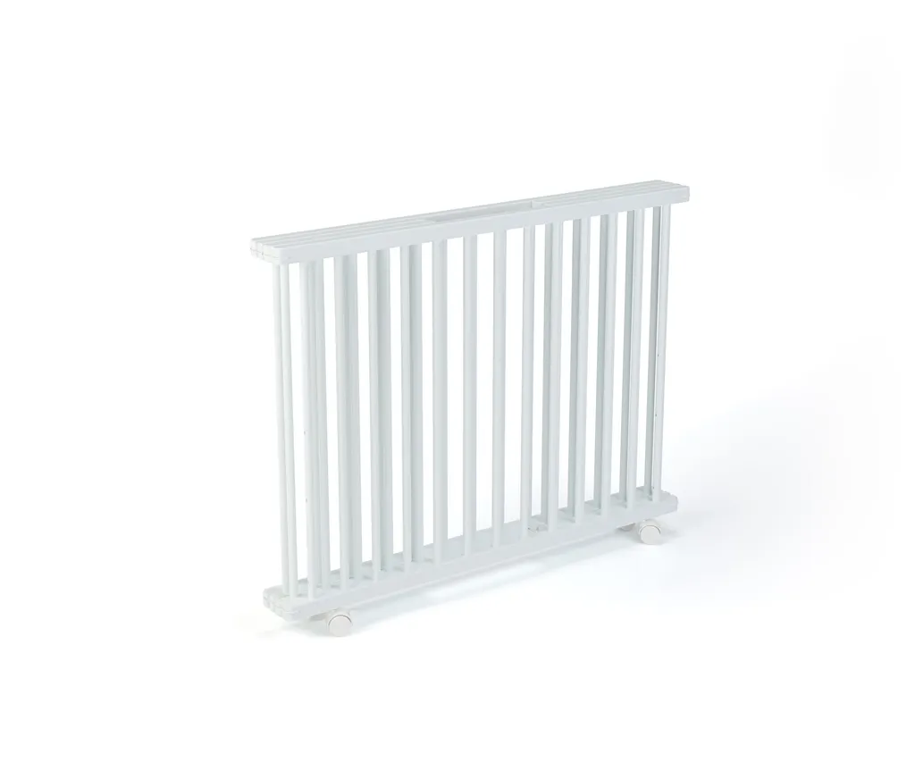 Laufgitter Cecile, 71 X 99 Cm, Mobil Auf Rollen Farbe: Weiß – Bild 9