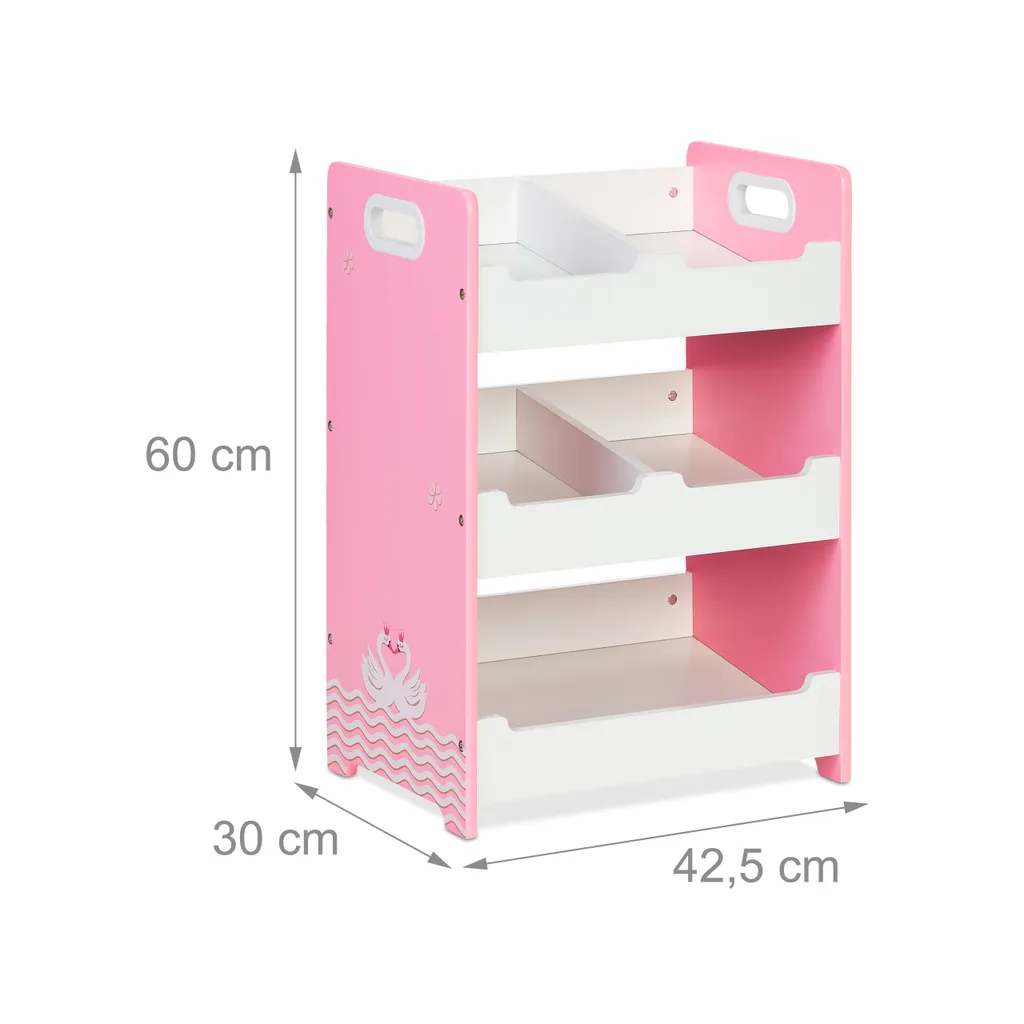 Relaxdays Kinderregal Mit 5 Fächern – Bild 4