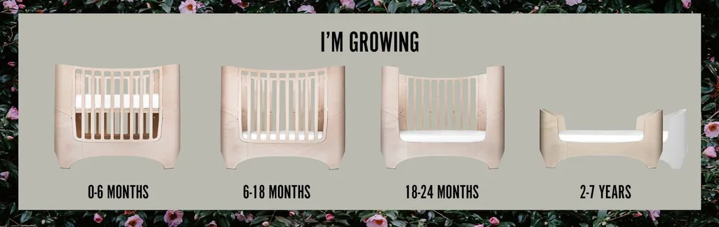 Leander Classic Baby-/Juniorbett Inkl. Matratze Und Bettverlängerung 0-7 Jahre, Whitewash – Bild 11