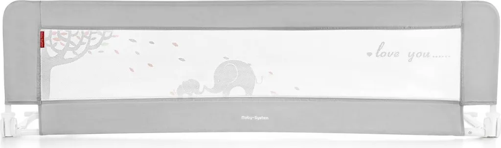 Bettschutzgitter Klappbar Bettgitter 154 X 42 Cm, Rausfallschutz Für Das Eltern- Oder Kinderbett In Grau – Bild 6