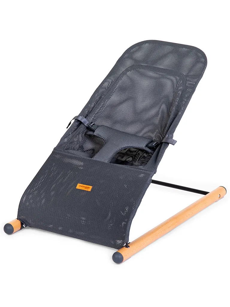 Childhome Evolux Bouncer Babywippe Natur Anthrazit – Bild 4