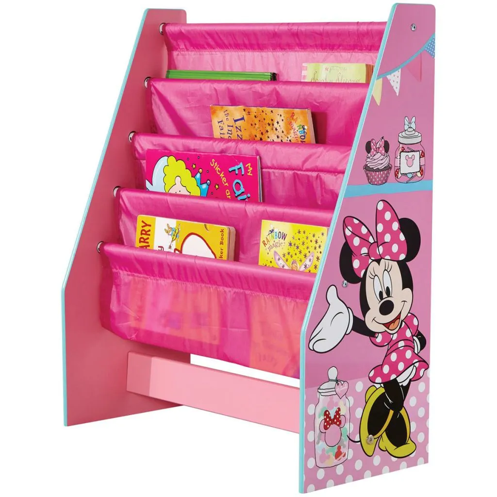 Disney Kinder-Bücherregal Minnie Maus 51 X 23 X 60 Cm Rosa WORL222007