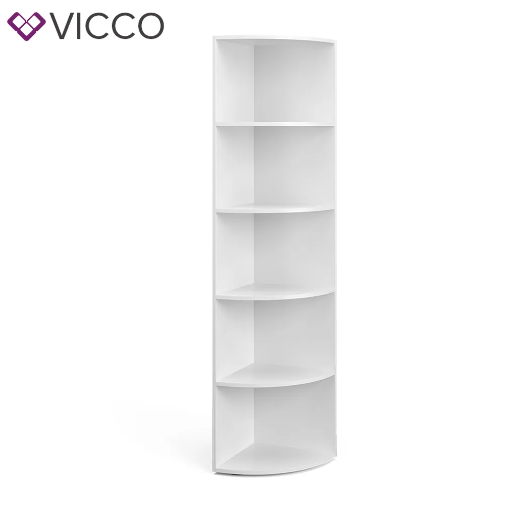 Vicco Eckregal Ecki Weiß 180 X 40 X 40 Cm Holzwerkstoff – Bild 2