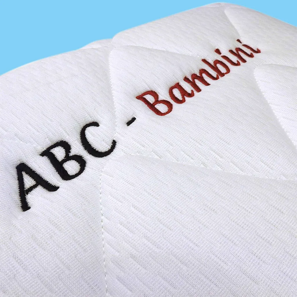 OrthoMatra Bambini Babymatratze, Bezug Waschbar, Gesamthöhe Ca.12 Cm, Mit Klimawatte : 80 X 160 Cm – Bild 3