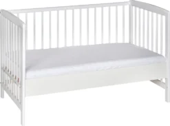 Schardt Beistellbett Micky 60x120 Cm, Weiß Lackiert