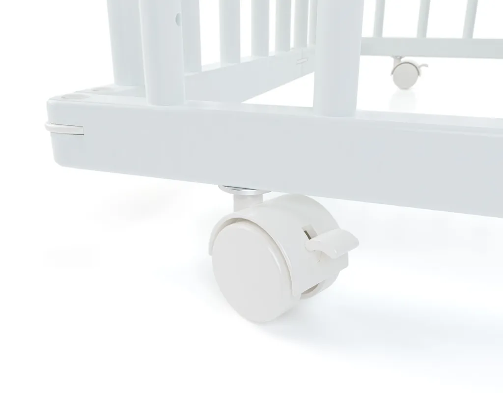 Laufgitter Cecile, 71 X 99 Cm, Mobil Auf Rollen Farbe: Weiß – Bild 13