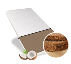 Alcube® Kindermatratze 80 X 160 X 10 Cm ECO Aus Kokos Und Kaltschaum / Gemütliche Matratze Für Kinderbett Kaltschaum Matratze 80x160 I Körpergewicht Bis 60 Kg I Jugendmatratze Kaltschaummatratze 160x80 Cm