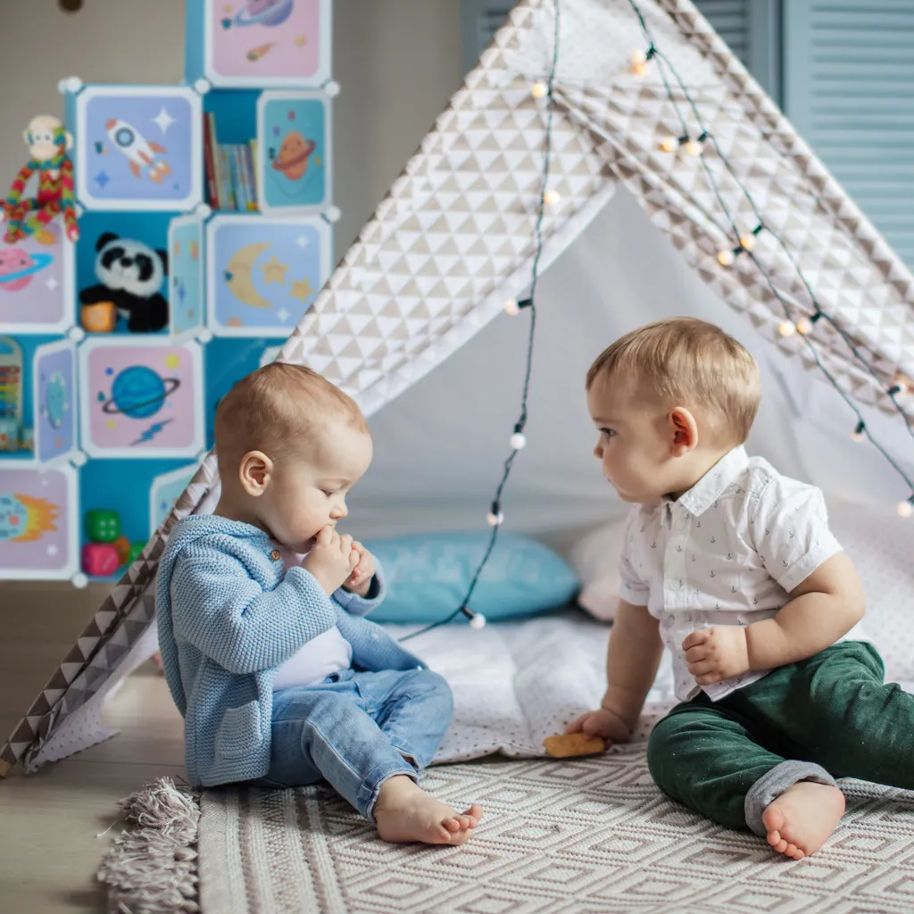 Relaxdays Kinder Steckregal Mit 15 Fächern – Bild 3