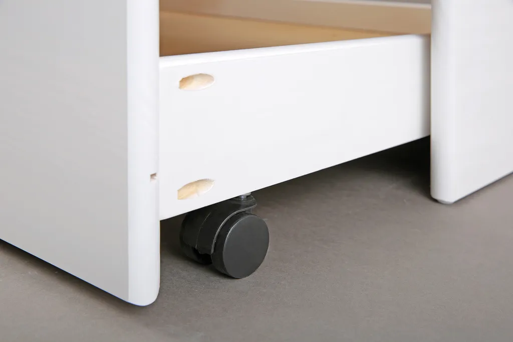 Stauraumbett Mit 2 Liegeflächen Rieka Massivholz Weiss 90 X 200 Cm 3 Schubladen Funktionsbett Schlafzimmer Kinderzimmer Inkl. Gästeliege – Bild 5