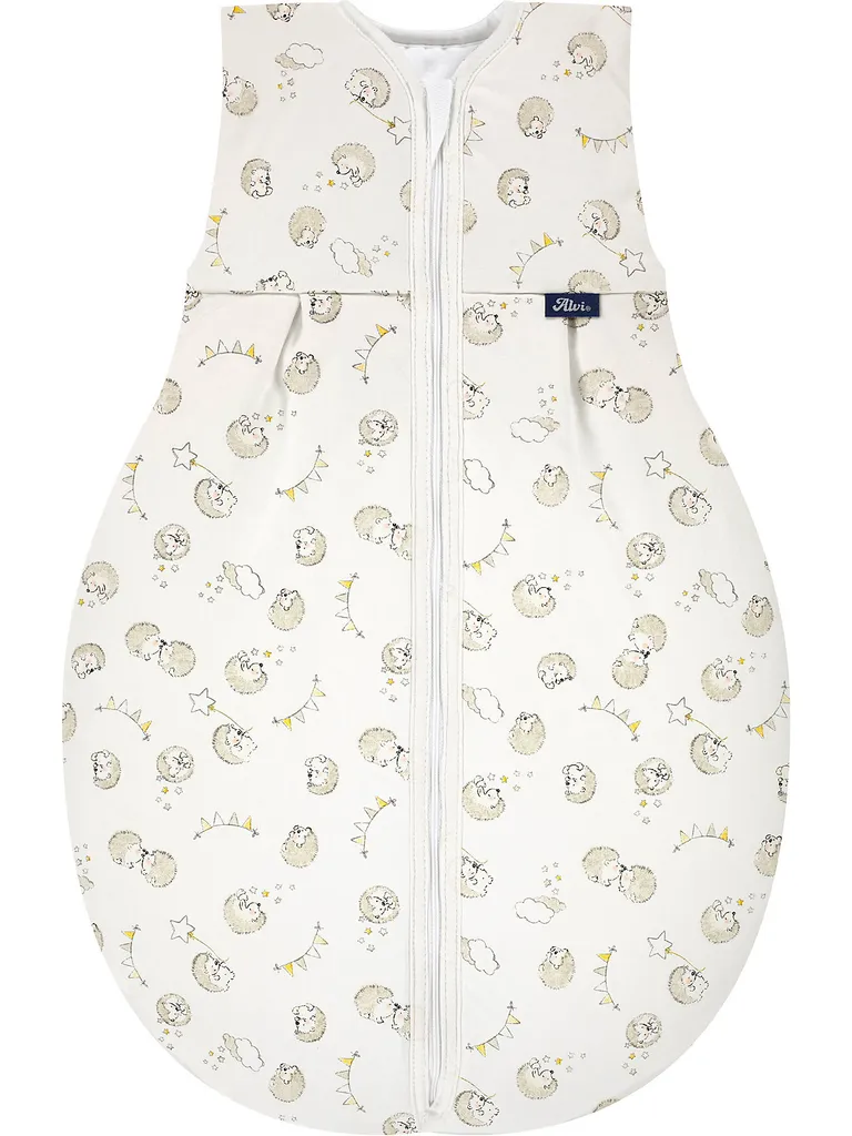 MyToys COLLECTION Möbel Schlafsack Jersey Thermo Igel, Grau/weiß Von Alvi - TOG 2,5 - 110 Cm Babyschlafsäcke Schlafsäcke Ganzjährig Schlafen, Schlafsack, Baby, Alvi, Träumen Blackoffer2029 Mädchen, Streifen, Alvi, Schlafsack, Winter, Sommer, Rosa, Chi...