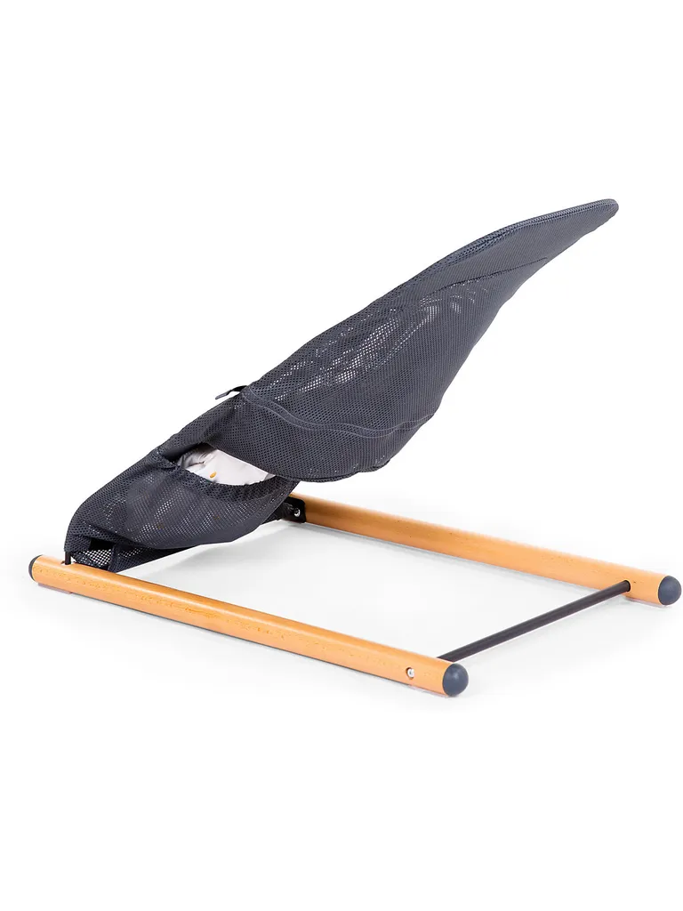 Childhome Evolux Bouncer Babywippe Natur Anthrazit – Bild 8