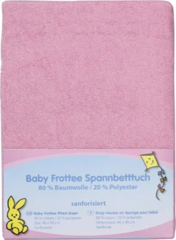 Marken Baby Frottee Spannbetttuch 40 X 90cm Für Wiege Bett Kinderwagen