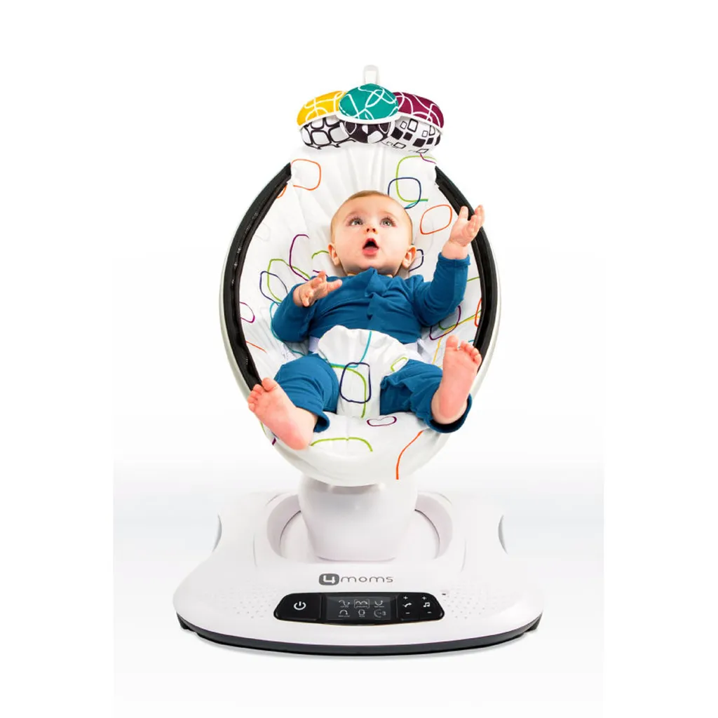 4moms Babywippe MamaRoo 4 3D Classic Grey – Bild 5