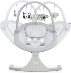 Kinderkraft Baby Rocker LULI Gray