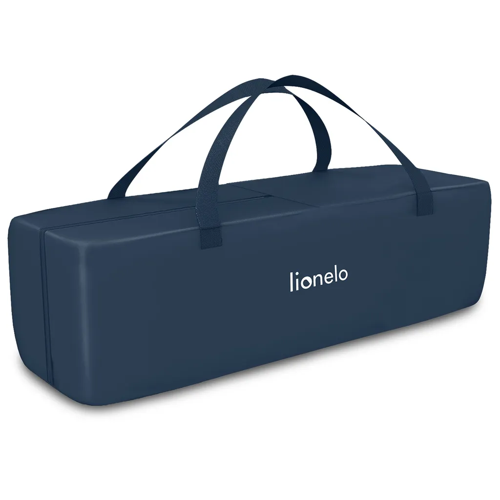 Lionelo Thomi Baby Reisebett Laufstall Kinderreisebett Mit Karussell Wickeltisch Rot-Blue – Bild 12