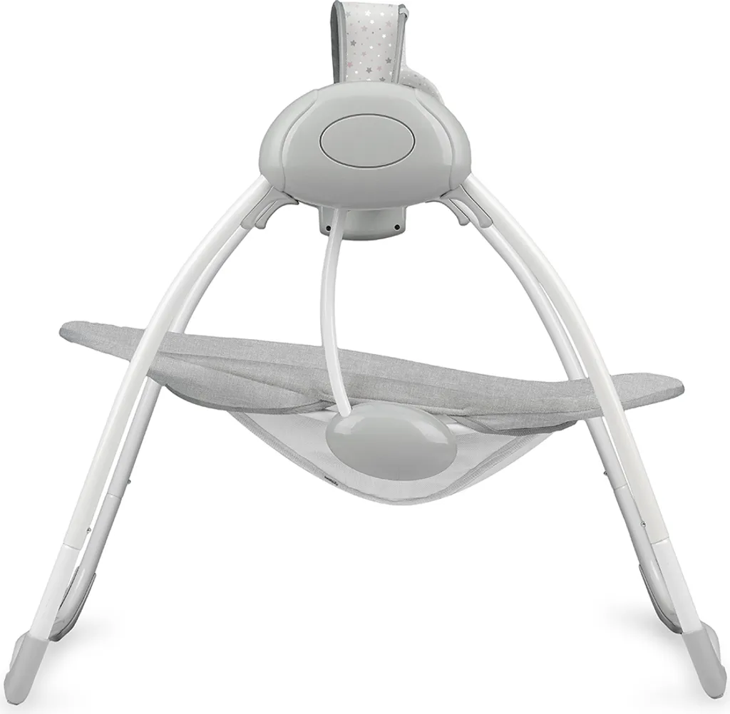 Babywippe Mit Musik Und Vibration Babywiege Schaukelwippe Baby Schaukel Verstellbar, Babyliegestuhl Baby Schlafkorb Babysitz MoMi Liss Teddy – Bild 4