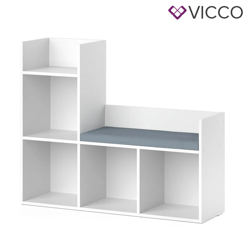 Vicco Kinderregal Luigi 107,2 X 88,6 X 30,9 Cm Holzwerkstoff – Bild 2