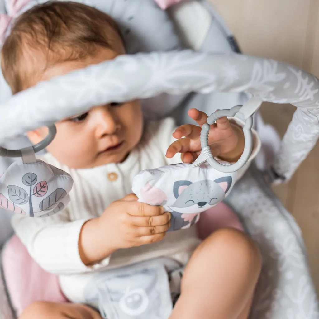 Babywippe Mit Musik Und Vibration Babywiege Schaukelwippe MoMi LUIS – Bild 7