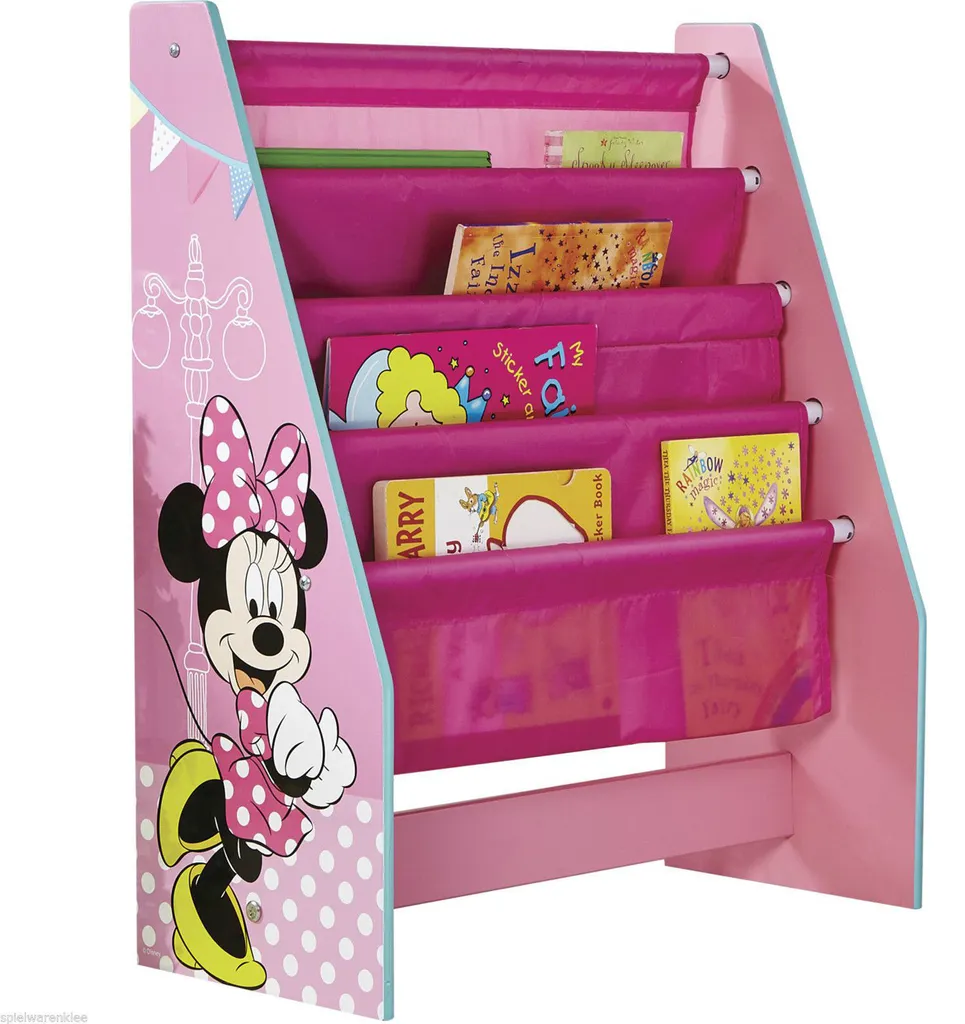 Disney Kinder-Bücherregal Minnie Maus 51 X 23 X 60 Cm Rosa WORL222007 – Bild 7