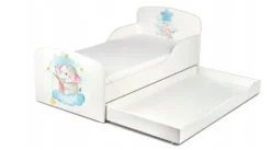 Kinderbett 140x70 Cm. Baby-Elefantenmatratze, Schublade