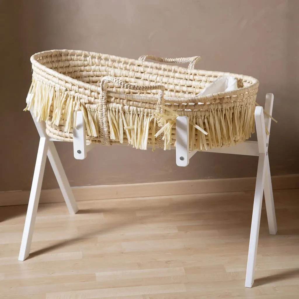 Childhome Tipi Ständer Für Moseskorb / Baby Gym Buche Weiß – Bild 9