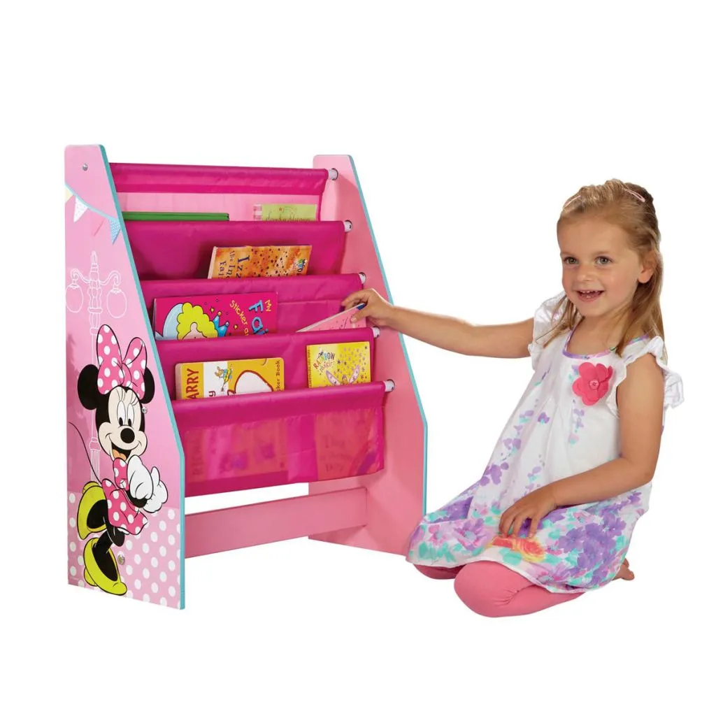 Disney Kinder-Bücherregal Minnie Maus 51 X 23 X 60 Cm Rosa WORL222007 – Bild 4