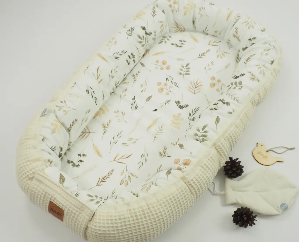Babynestchen Waffel Natural Boho