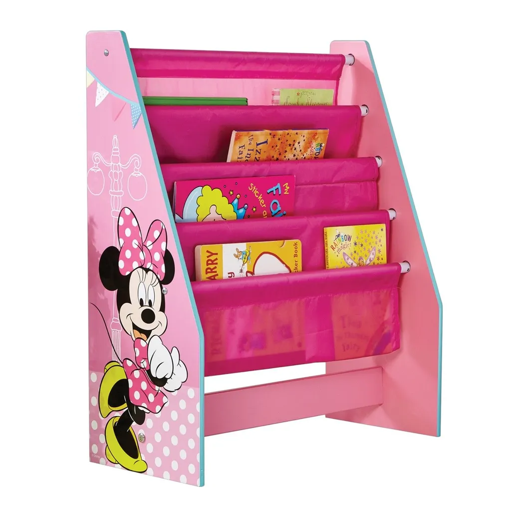 Disney Kinder-Bücherregal Minnie Maus 51 X 23 X 60 Cm Rosa WORL222007 – Bild 6